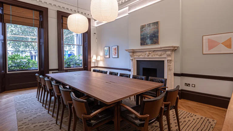 Boardroom at 22 Grosvenor Gardens
