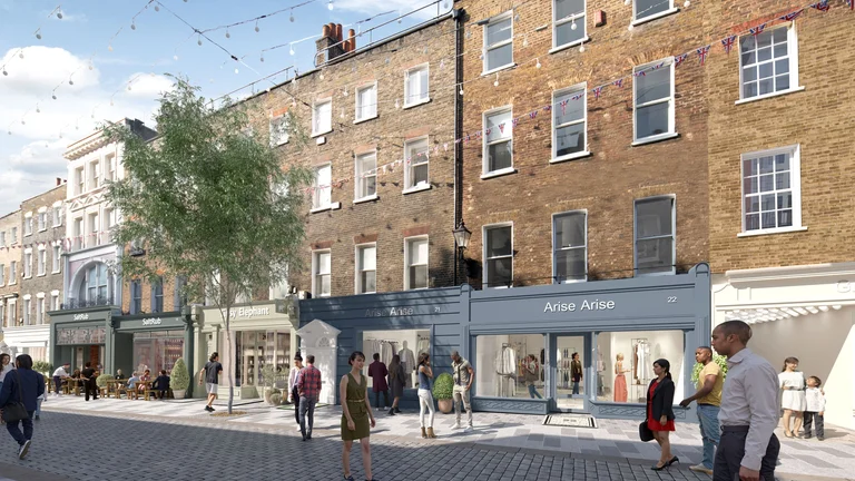 a CGI of South Molton