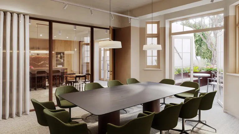 The meeting room 