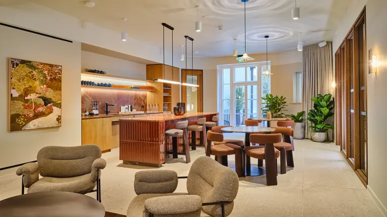 67 Grosvenor Street lounge area