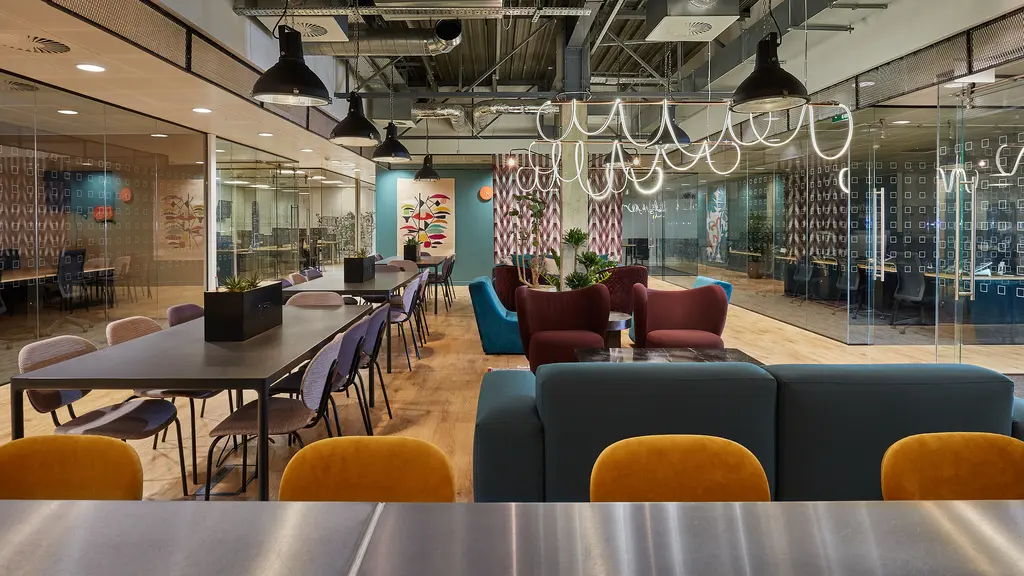 A co-working space at 25EP