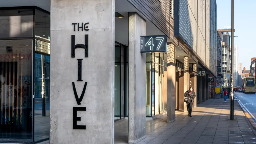 The Hive entrance 