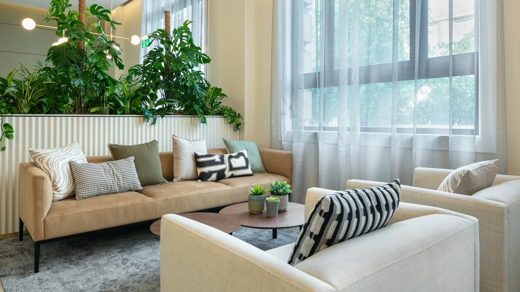 Sofas in Ship Canal House