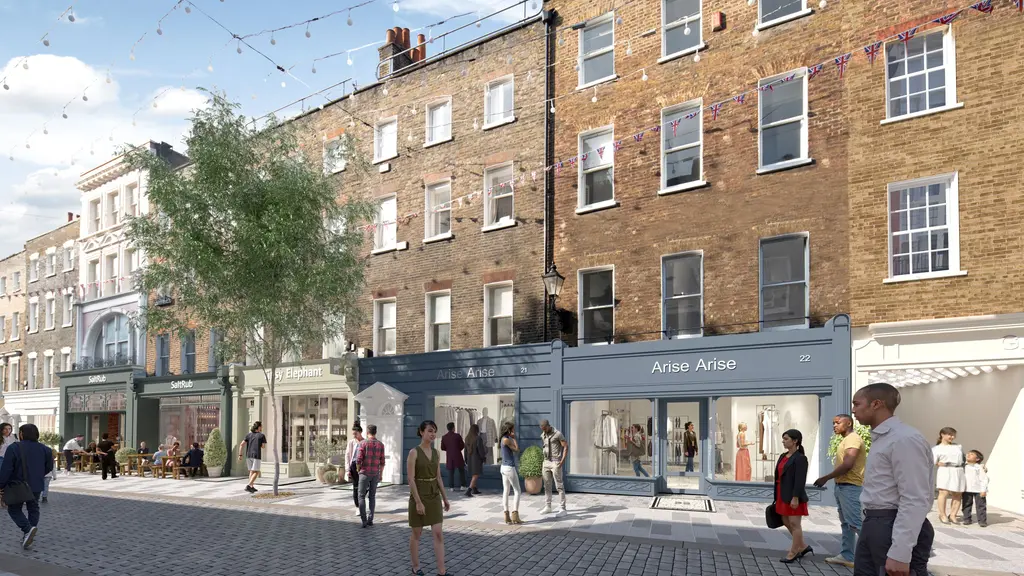 a CGI of South Molton