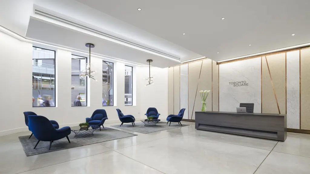 Reception area