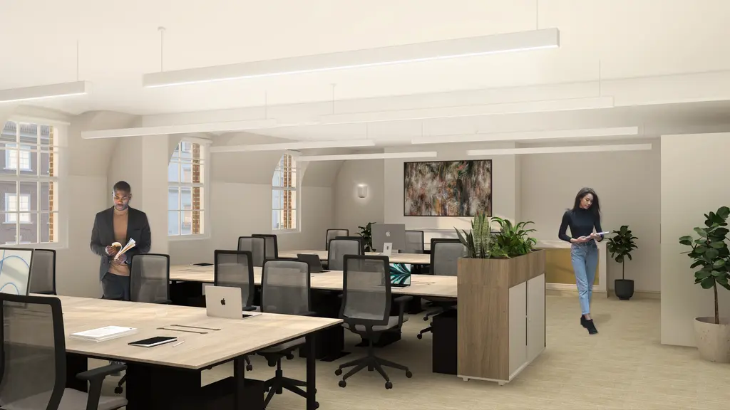 An office cgi