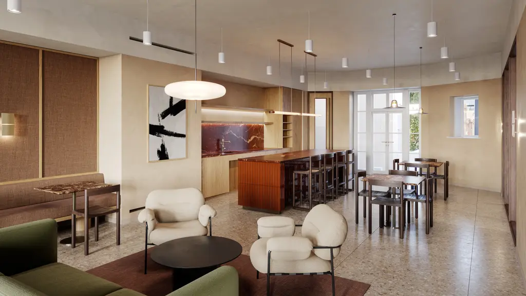 Lounge area