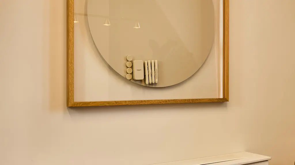 Table, chairs and a picture