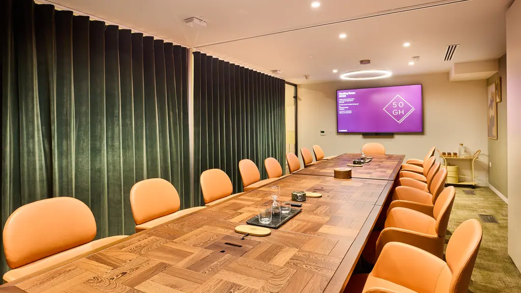 A meeting room