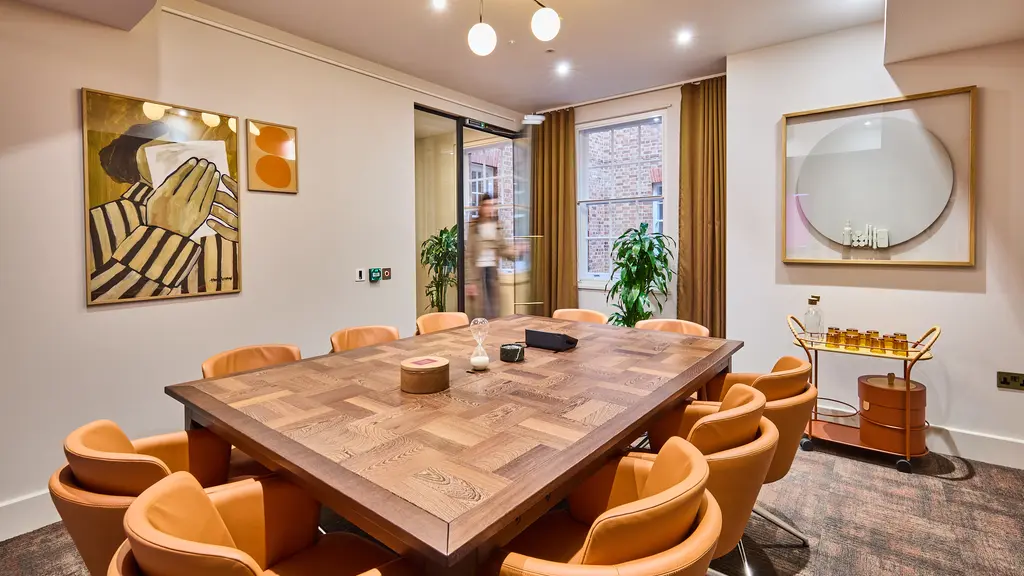 A meeting room