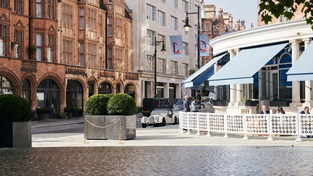 The Connaught hotel on Carlos Place