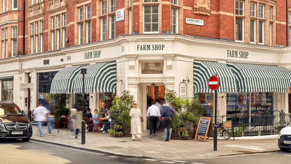 The exterior of Farm Shop