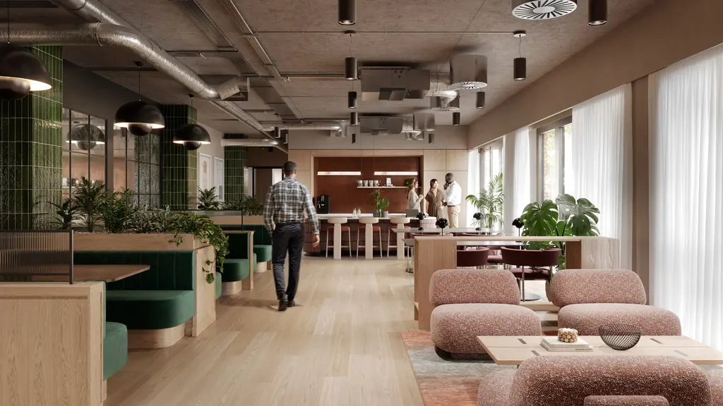 Comfy chairs and tables