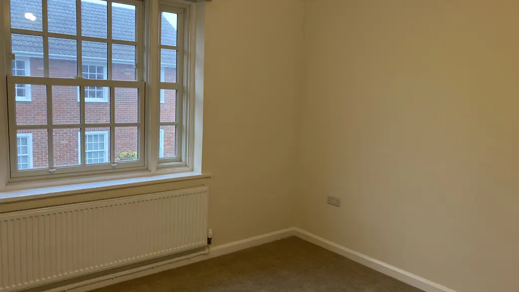 Empty room with window