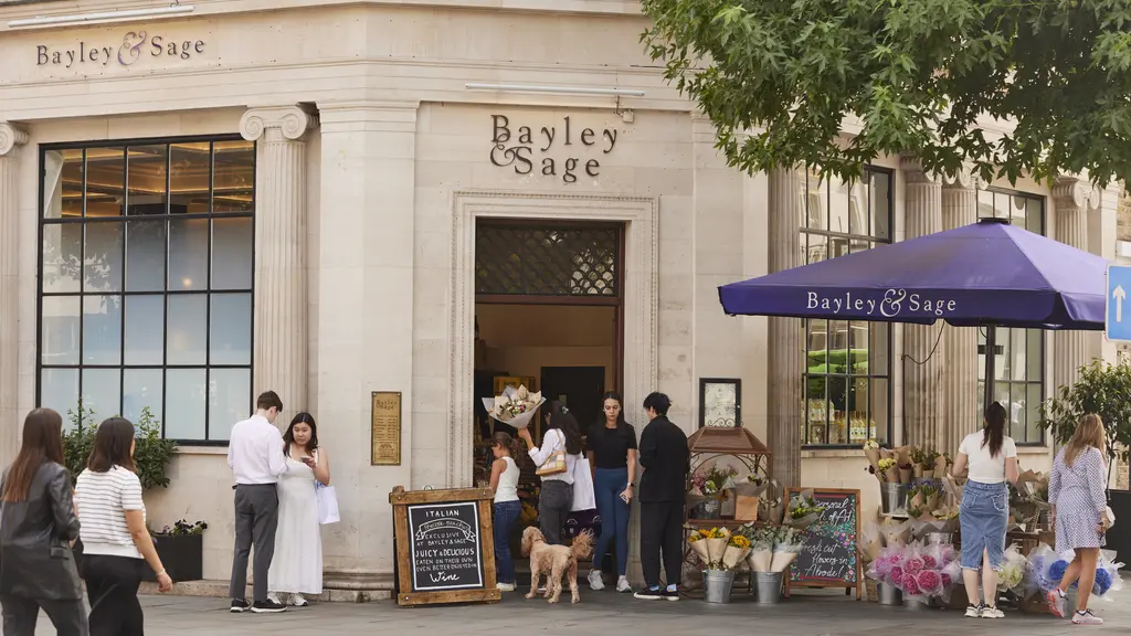 Outside of Bayley & Sage