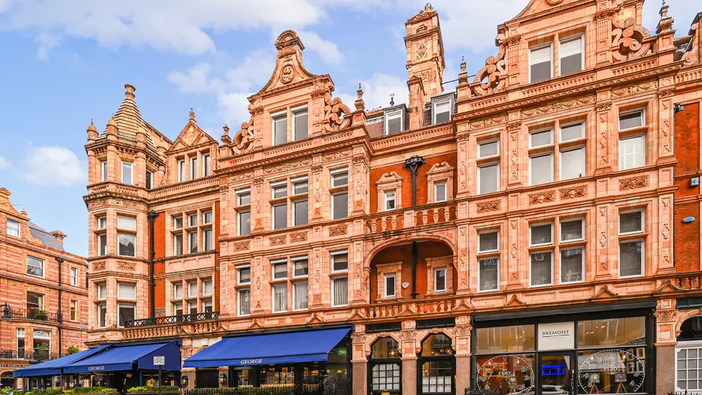 Exterior of South Audley Street