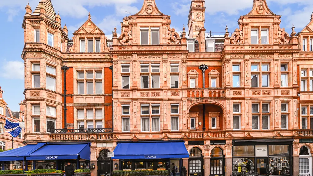 Exterior of South Audley Street