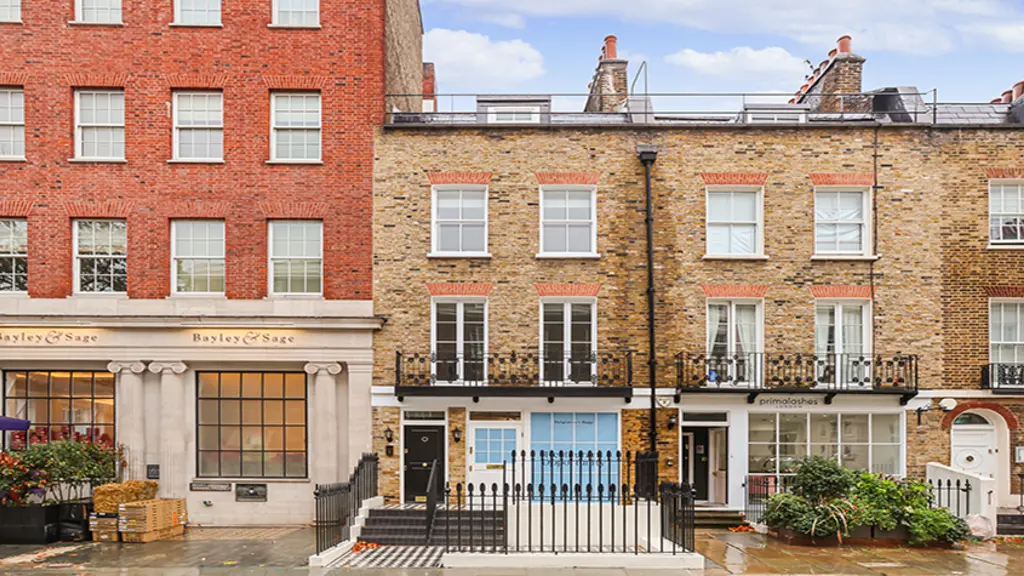 Exterior of Ebury Street building