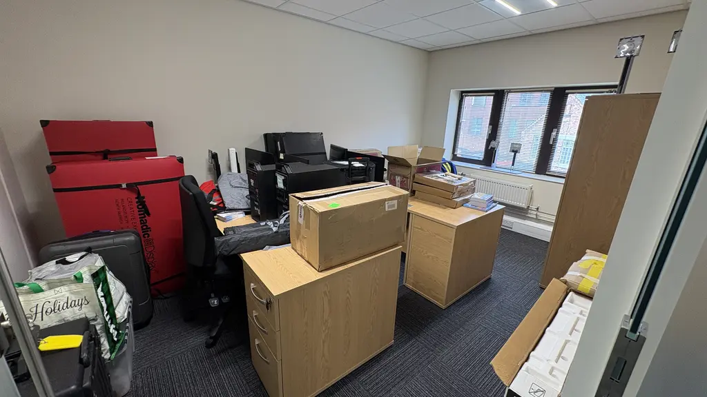 Inside the office at 2 St. John's Court 