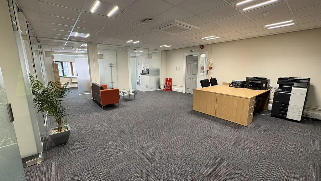 Inside the office at 2 St. John's Court 