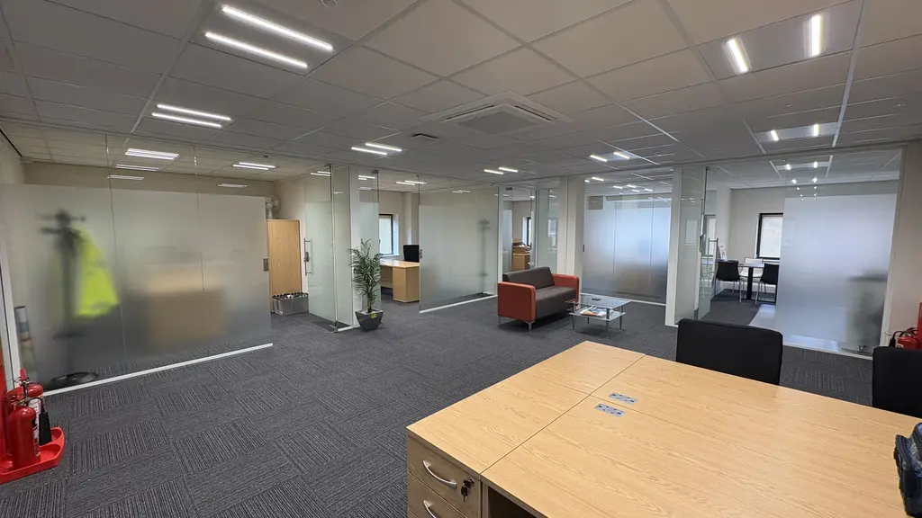 Inside the office at 2 St. John's Court 