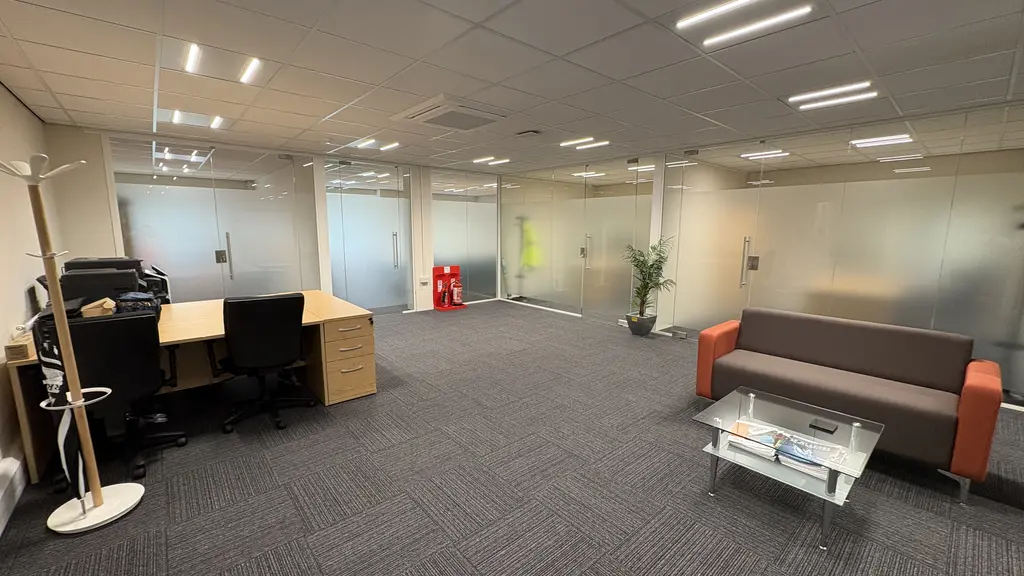Inside the office at 2 St. John's Court 