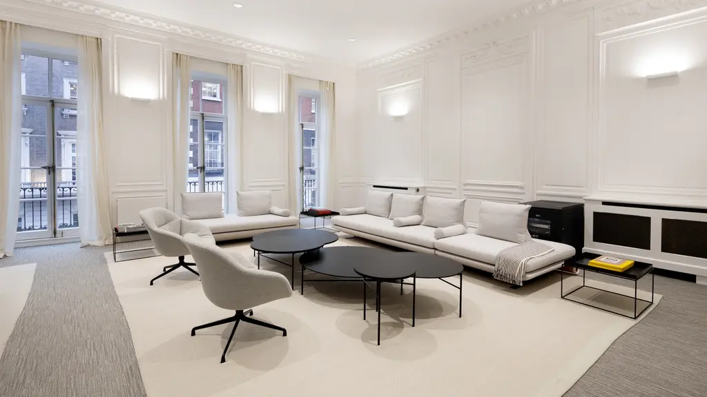 Reception area