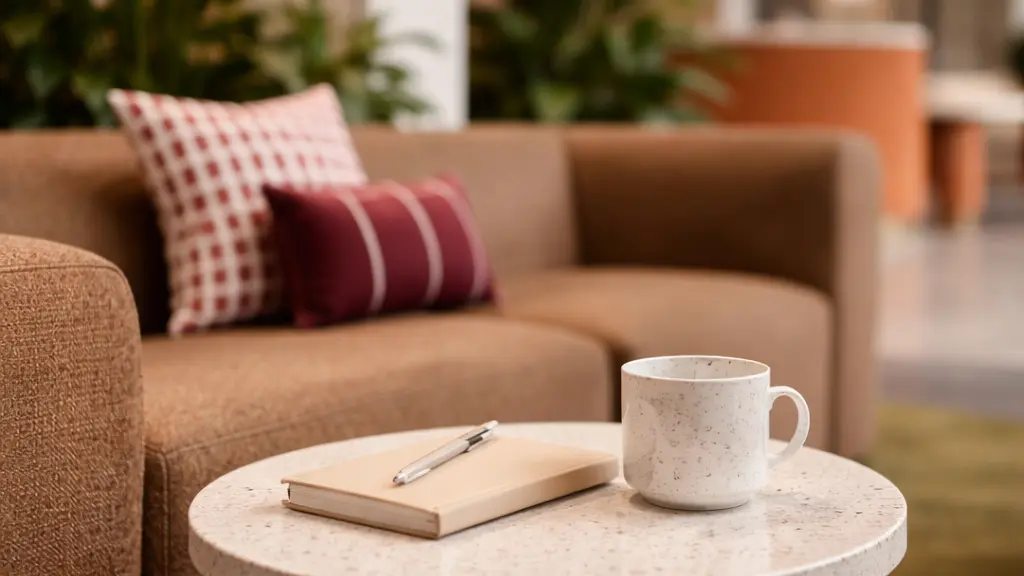 Sofa and coffee table