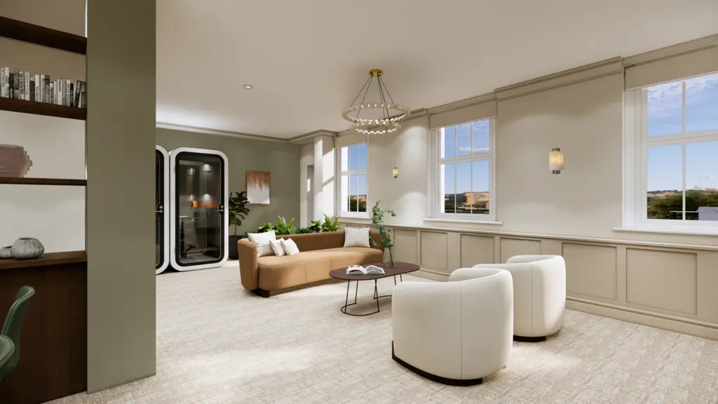 CGI of office space