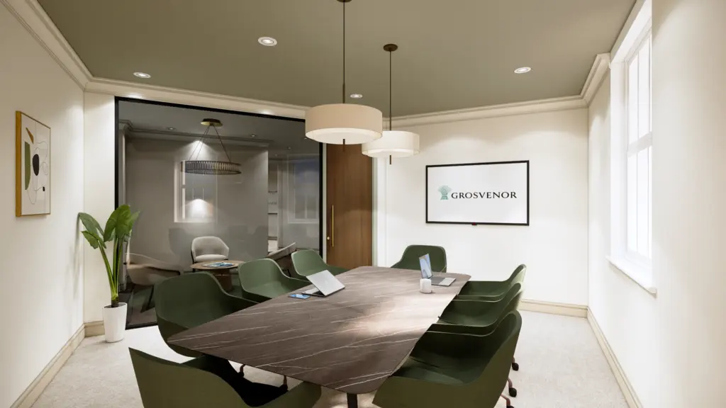 CGI of office space