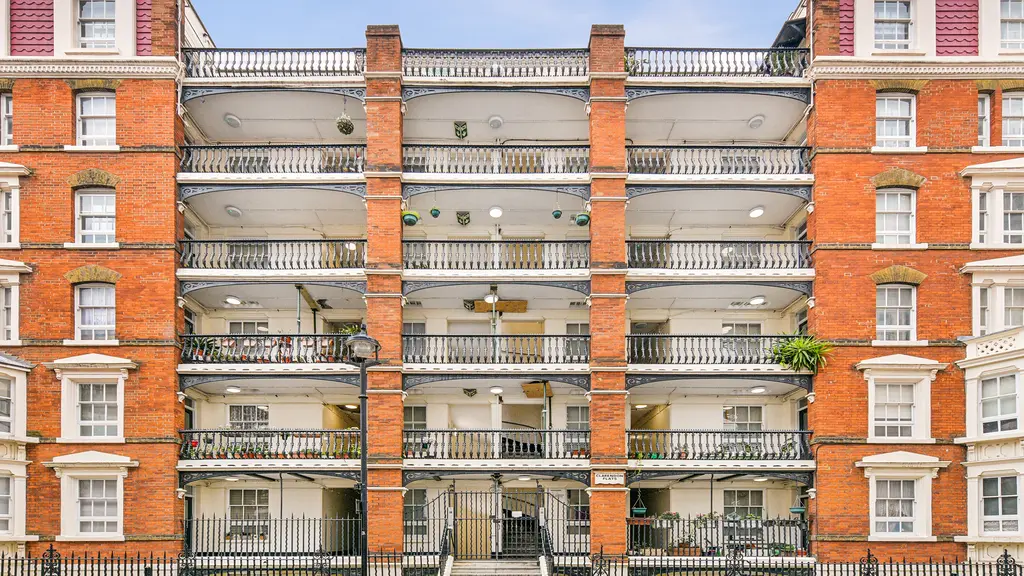 exterior of flats 