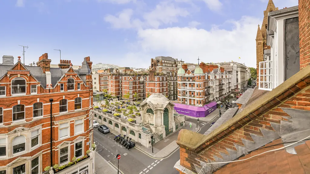 View from rooftops