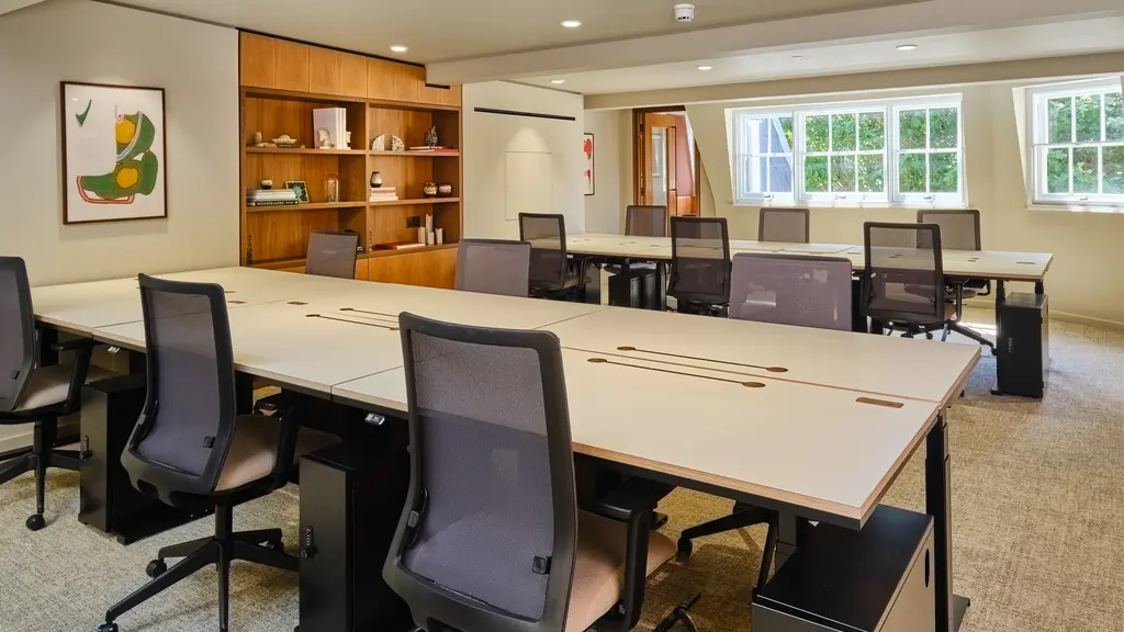 Fourth floor workspace 