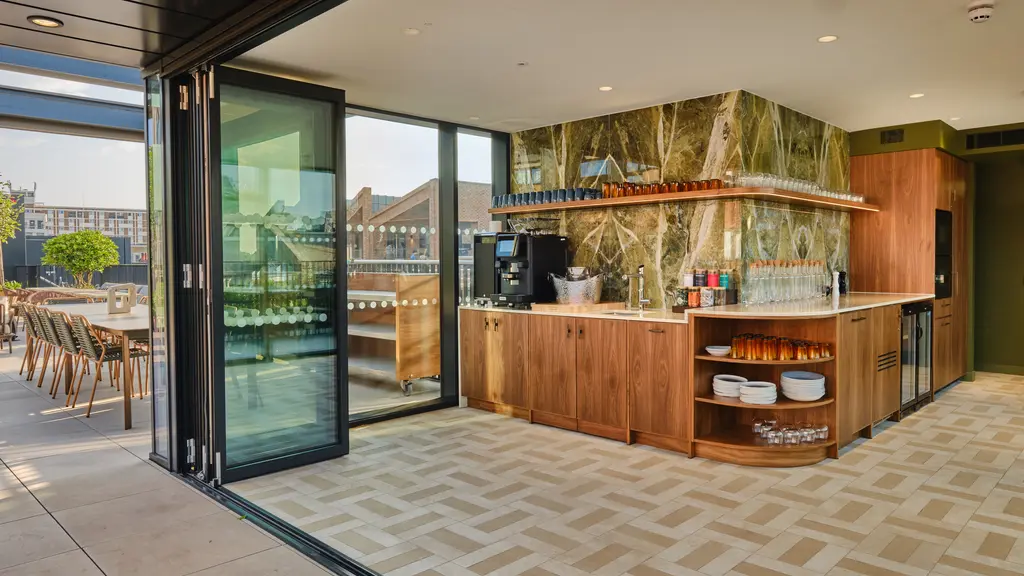 Rooftop kitchen 