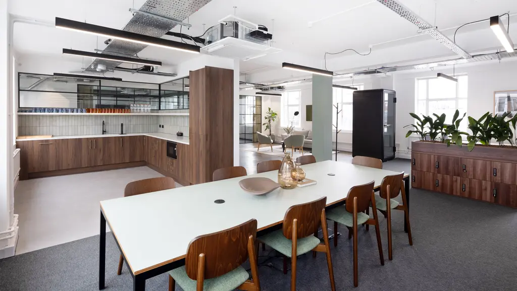 Kitchen and breakout space 