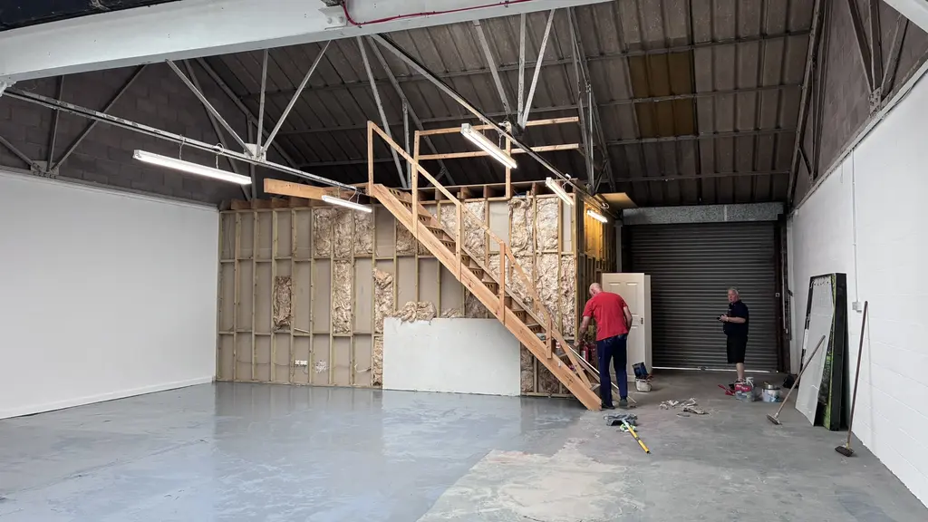 Empty industrial unit 