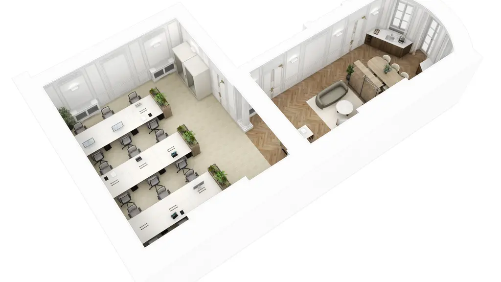 CGI of office 
