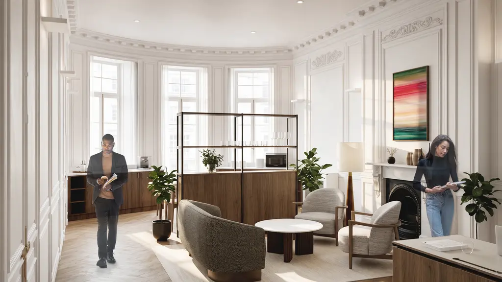 CGI of office