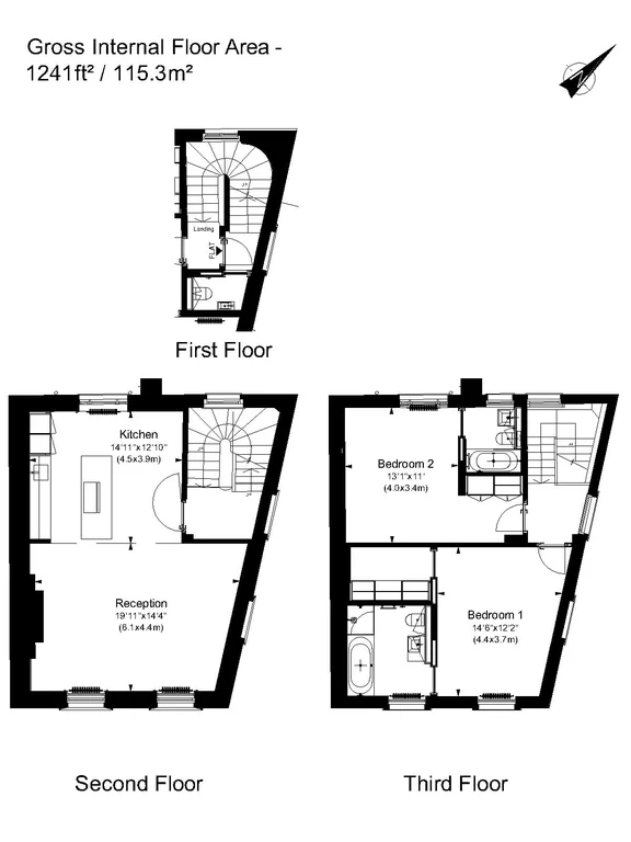 25 Lower Belgrave Street floorplan