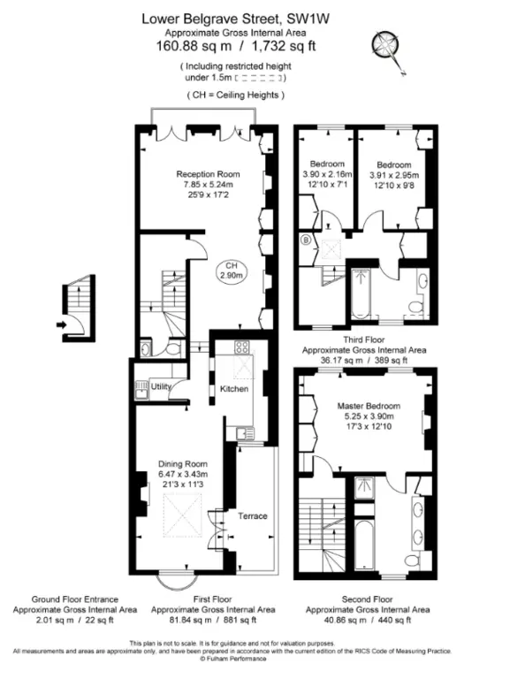 Floor plan Lower Belgrave 