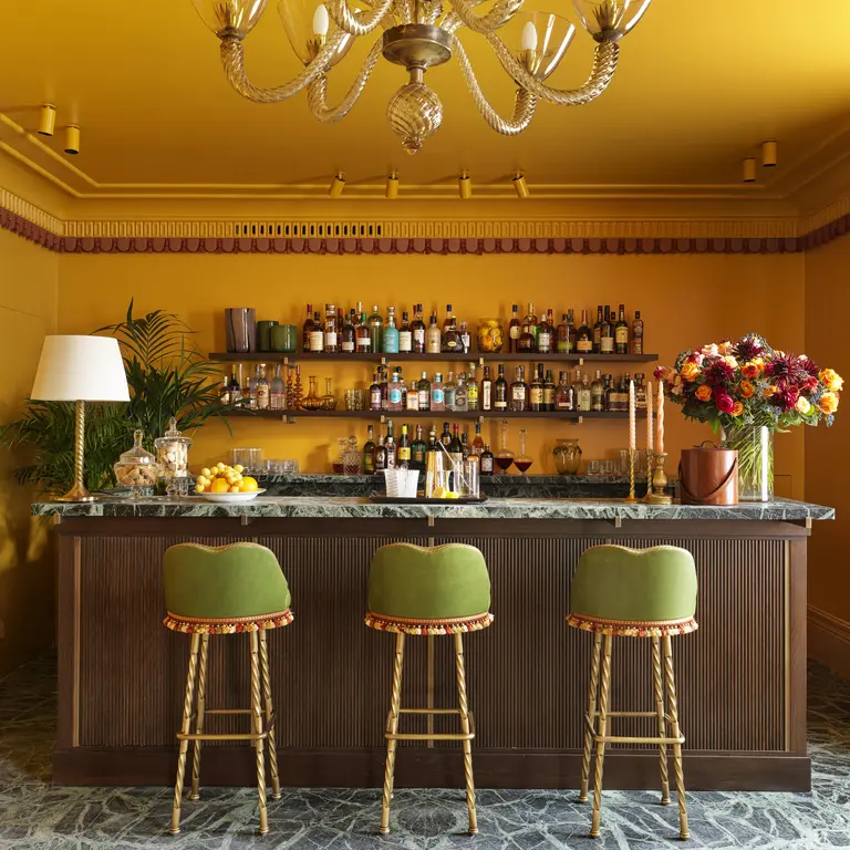 Inside The Italian Room at Mount St. Restaurant