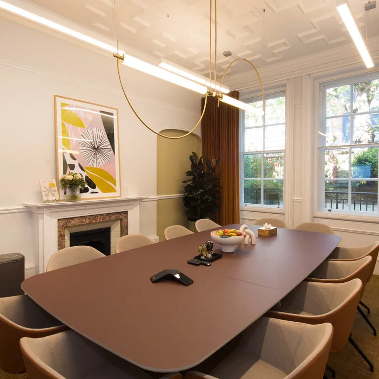 A meeting room