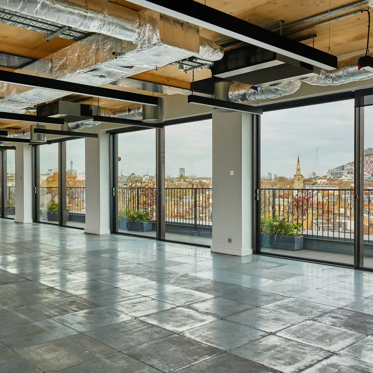 Empty floor in Holbein Gardens