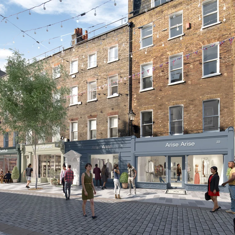 a CGI of South Molton